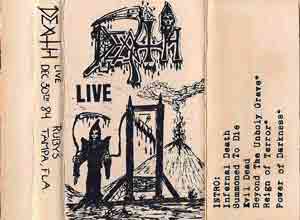 Death - Infernal Live (Live tape #5) (1984) Album Info